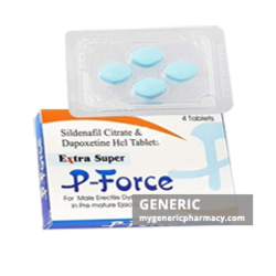 Extra Super PForce (Sildenafil 100mg + Dapoxetine 100mg)