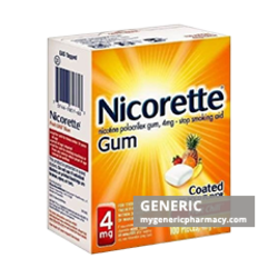 Nicorette Chewing Gum (tm), Nicotine 2 mg (Pills 10)