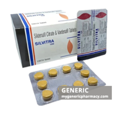 Generic Silvitra (tm) Sildenafil 100 mg + Vardenafil 20 mg Trial Pack (10 Pills)