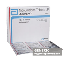 Generic Acitrom (tm) Nicoumalone 1, 2, 4mg