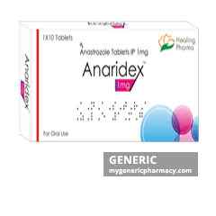 Generic Arimidex (tm) Anastrozole 1mg
