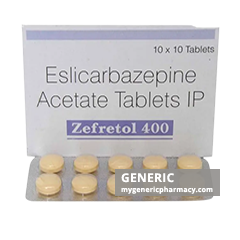 Generic Aptiom (tm) Eslicarbazepine 400, 800mg