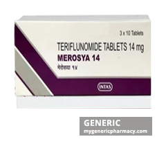 Generic Aubagio (tm) Teriflunomide 14mg