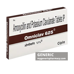Generic Augmentin (tm) Amoxycillin + Clavulanate 500mg-plus-125mg