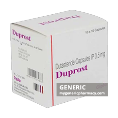 Generic Avodart (tm) Dutasteride 0.5mg