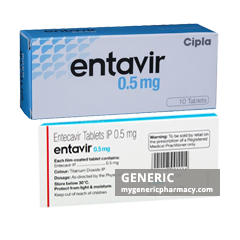 Generic Baraclude (tm) Entecavir 0.5, 1mg
