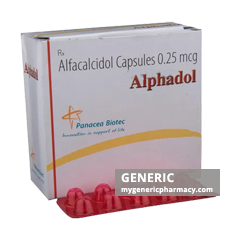 Generic Calcium (tm) Alfacalcidol 0.25, 0.5mg
