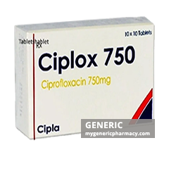 Generic Cipro (tm) Ciprofloxacin 750mg