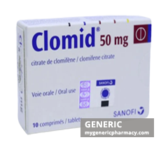 Generic Clomid (tm) Clomiphene 50mg