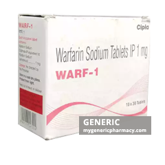 Generic Coumadin (tm) Warfarin 1, 2, 5mg