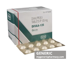 Generic Depakote (tm) Divalproex sodium 125, 250, 500mg