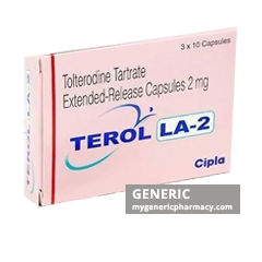 Generic Detrol (tm) Tolterodine tartrate 2, 4mg