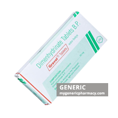 Generic Dramamine (tm) Dimenhydrinate 50mg