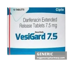 Generic Enablex (tm) Darifenacin 7.5mg