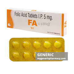 Generic FA (tm) Folic Acid 5mg
