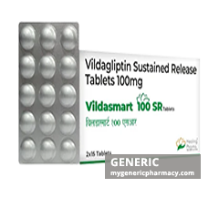 Generic Galvus (tm) Vildagliptin 50mg