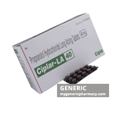 Generic Inderal (tm) Propranolol 40, 80mg