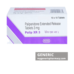Generic Invega (tm) Paliperidone 3, 6mg