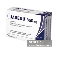 Generic Jadenu (tm) Deferasirox 500mg