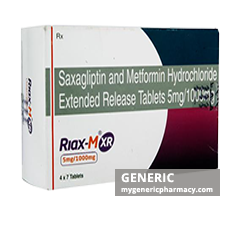 Generic Kombiglyze XR (tm) Saxagliptin  (5mg) + Metformin (1000mg)