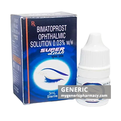 Generic Lumigan (tm) 0.03% Solution, Bimatoprost 3ml