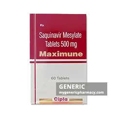 Generic Invirase (tm) Saquinavir 500mg