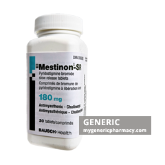 Generic Mestinon (tm) SR Pyridostigmine Bromide 180mg