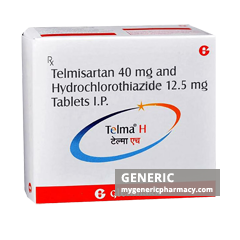 Generic Micardis Hct (tm) Telmisartan + Hydrochlorothiazide 40+12.5, 80+12.5mg