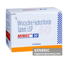 Generic Minocin (tm) Minocycline 50, 100mg