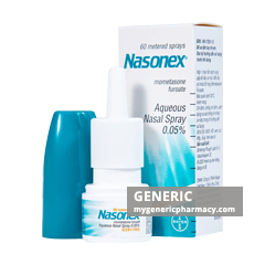 Generic Nasonex (tm) Mometasone furoate Nasal Spray 50mcg
