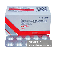 Generic Macrobid (tm) Nitrofurantoin 100mg
