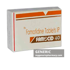 Generic Pepcid (tm) Famotidine 20, 40mg