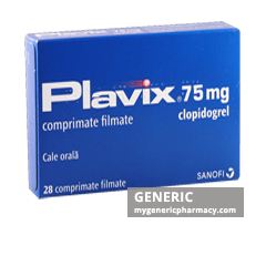 Generic Plavix (tm) Clopidogrel 75mg