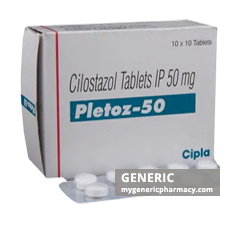 Generic Pletal (tm) Cilostazol 50, 100mg