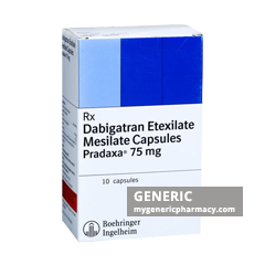 Generic Pradaxa (tm) Dabigatran 75, 150mg