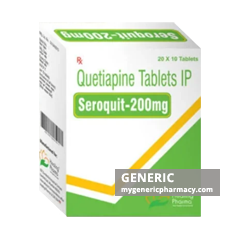 Generic Seroquel SR (tm) Quetiapine 100, 200, 300, 400mg