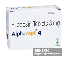Generic Rapaflo (tm) Silodosin 4, 8mg