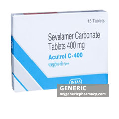 Generic Renagel (tm) Sevelamer 400, 800mg