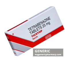 Generic Xenazine (tm) Tetrabenazine 25 mg