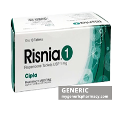 Generic Risperdal (tm) Risperidone 1, 2, 3, 4mg