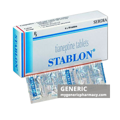 Generic Stablon (tm) Tianeptine12.5 mg