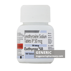 Generic Synthroid (tm) Levothyroxine 50, 75, 100, 125mcg