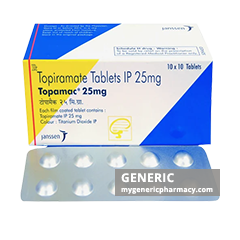 Generic Topamax (tm) Topiramate 25, 50, 100mg