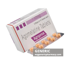 Generic Valdoxan (tm) Agomelatine 25 mg