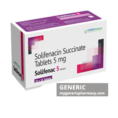 Generic Vesicare (tm) Solifenacin 5, 10mg