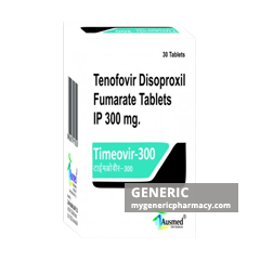 Generic Viread (tm) Tenofovir Disoproxil Fumarate 300mg