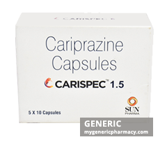 Generic Vraylar (tm) Cariprazine 1.5, 3mg
