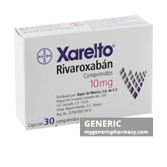 Generic Xarelto (tm) Rivaroxaban 10, 15, 20mg