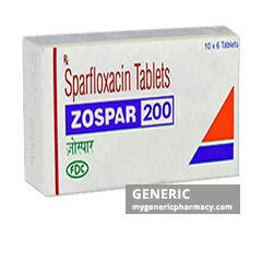 Generic Zagam (tm) Sparfloxacin 200mg