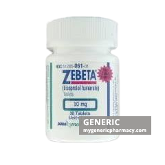 Generic Zebeta (tm) Bisoprolol Fumarate 2.5, 5, 10mg